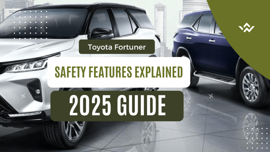 Toyota Fortuner showcasing advanced safety features in 2025 model
